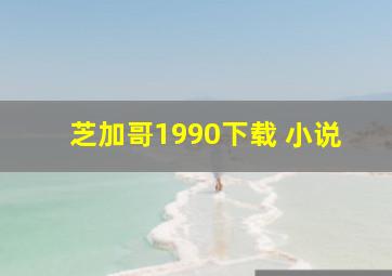 芝加哥1990下载 小说